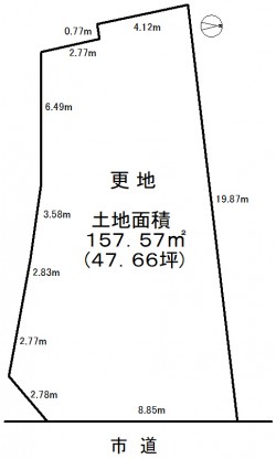 奈良市秋篠三和町1丁目/ 売土地2,980万円  <仲介手数料不要>
